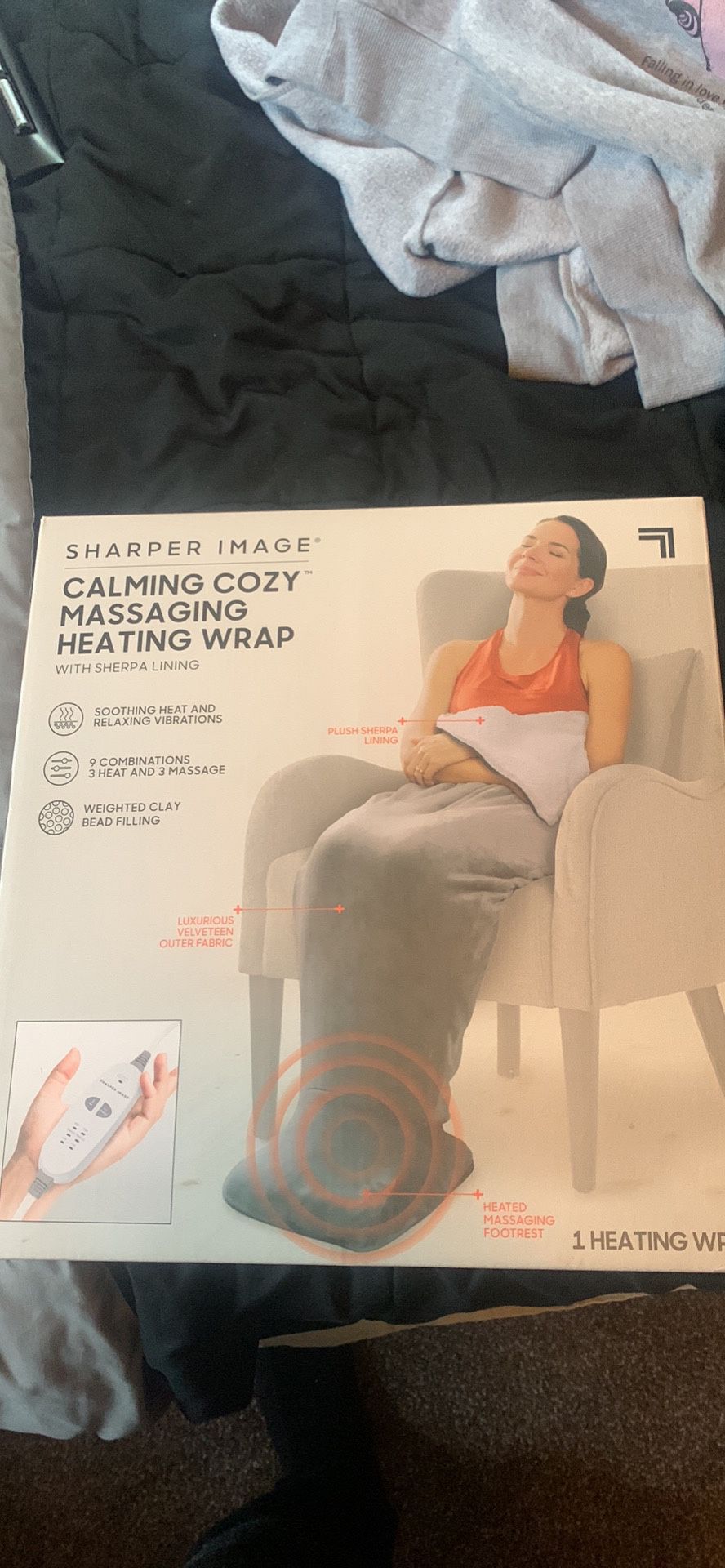 Cozy Heating And Massaging Blanket 
