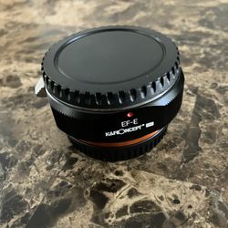 K & A Concept Sony Body To Canon Lens