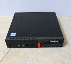 Lenovo ThinkCentre M910q  Micro Tiny Desktop Computer,Intel VPro Core i5/7th Gen. ,480GB SSD Hard Drive,WiFi, Windows 11 Pro - Like New