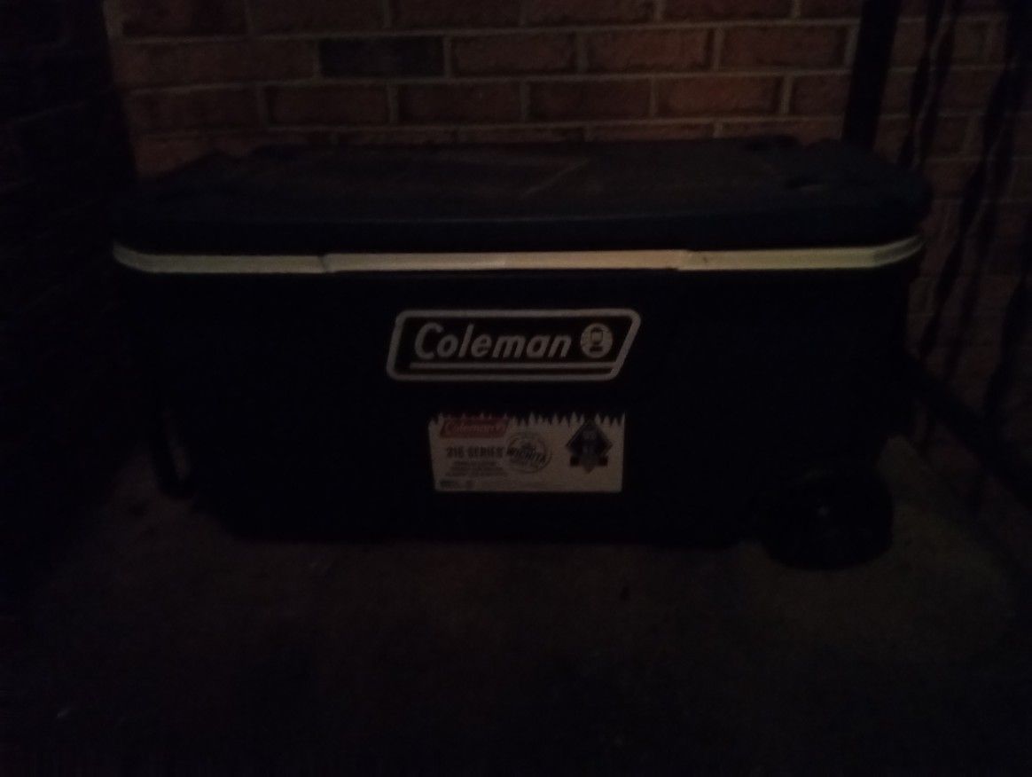 Coleman Cooler. Extra Large. Brand New. Make Your Best Offer Nice Christmas Gift ....