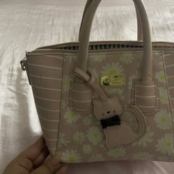 Betsey Johnson Pink Cat Purse