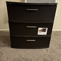 Woven Plastic Drawers 