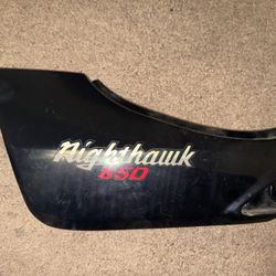 1983 Honda Nighthawk 650 Side Cover Left Side