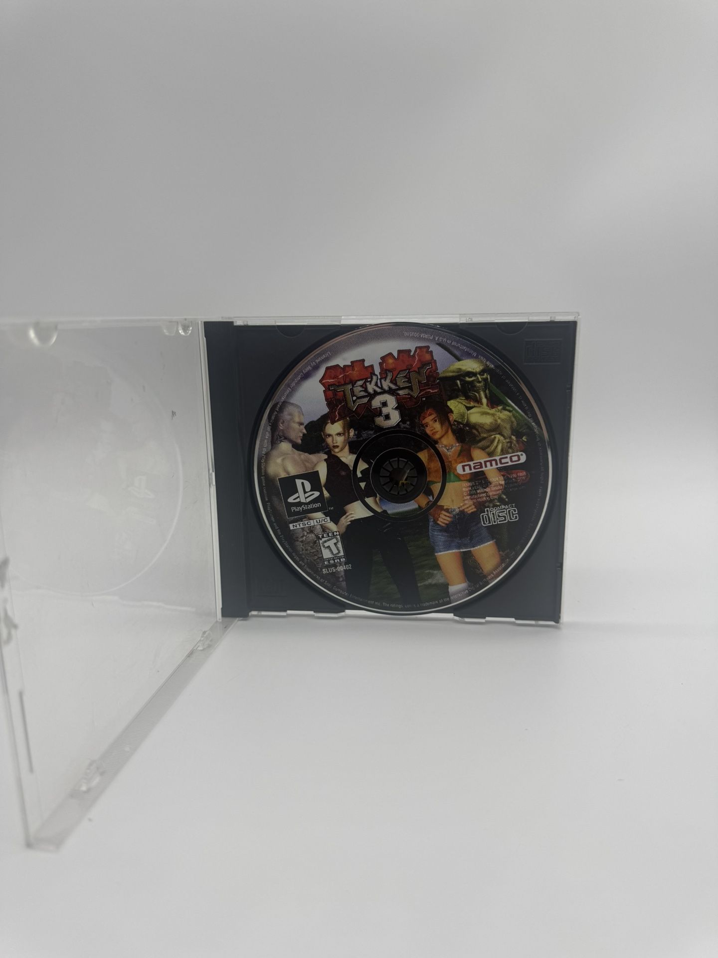 Tekken 3 Black Label (Sony PlayStation 1, PS1 1998) No Manual/Cover - Tested