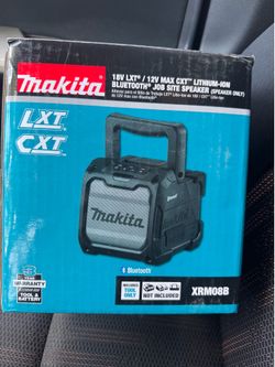 Makita job site Bluetooth speaker new tool only