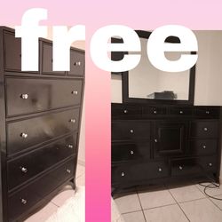 Free real wood furniture  must go
