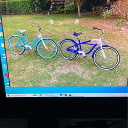 His & Her’s Schwinn Bicycle’s