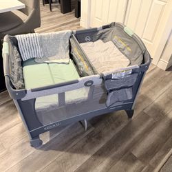 Graco Baby Crib Sleeper With Changing Station 