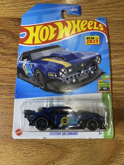 Custom 68 Camaro Hot Wheels