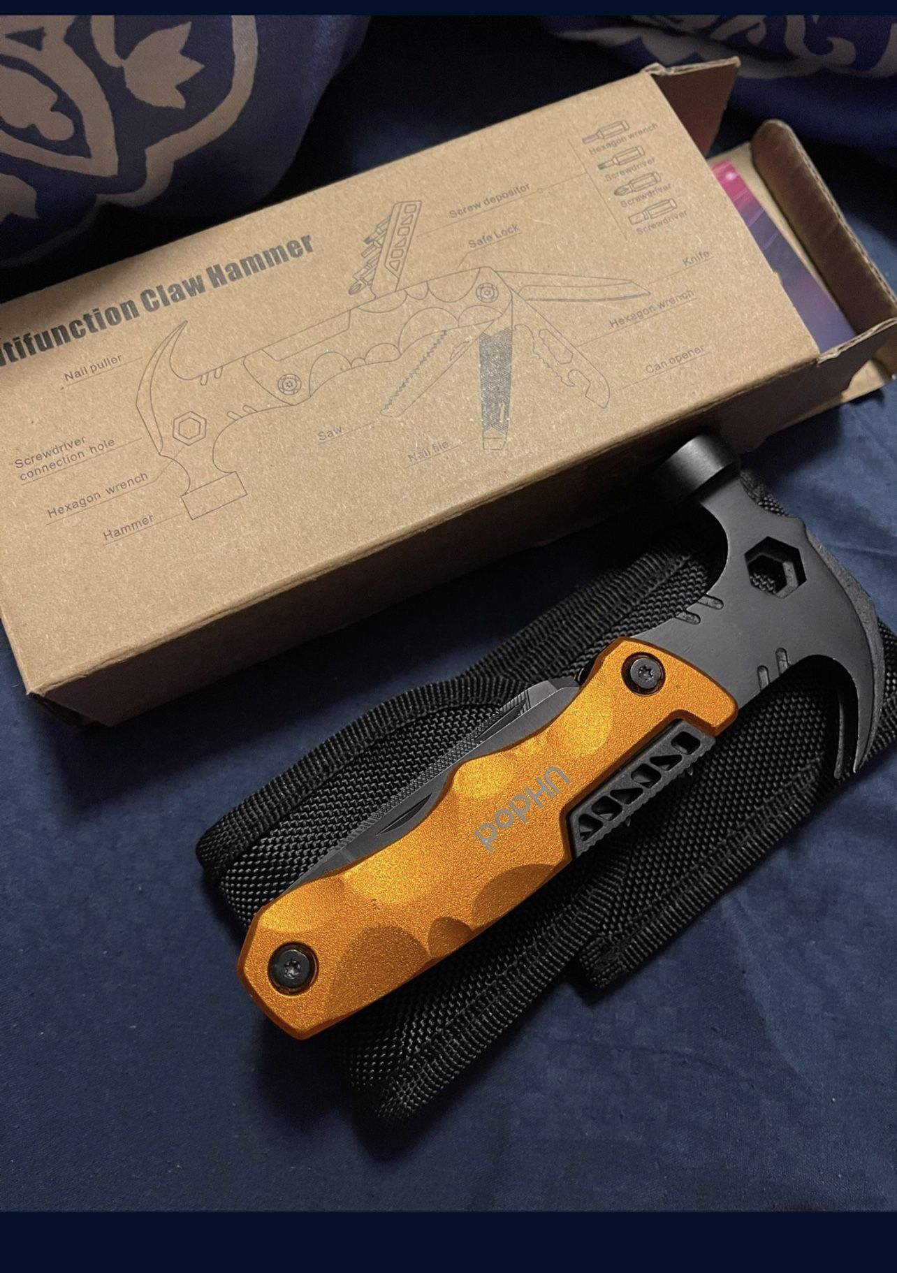 Hammer Multitool  (Great Father’s Day Gift )