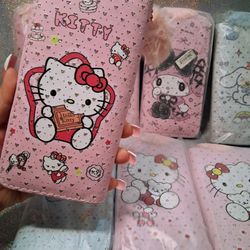New Hello Kitty & Friends Bling Wallets - $10 Each