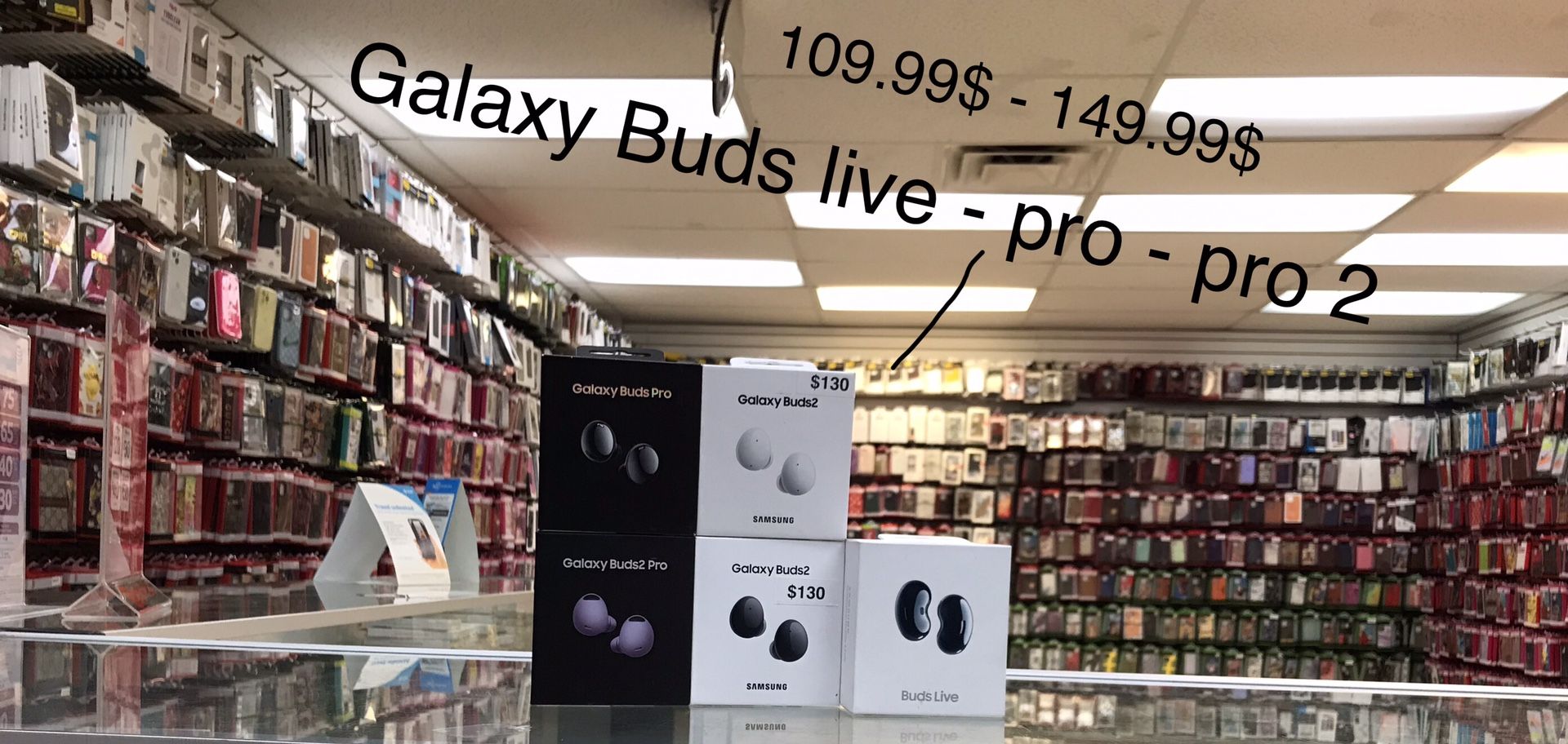 Galaxy Buds Live - Buds Pro - Buds Pro2 