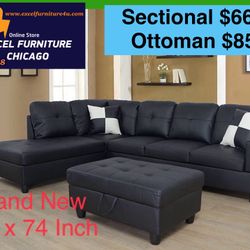 💫FREE DELIVERY💫Brand New Sectional Sofa Couch 