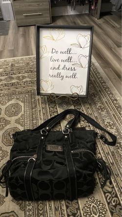 Gently used coach purse