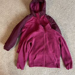 Pink Three In One Jacket From Childrens Place