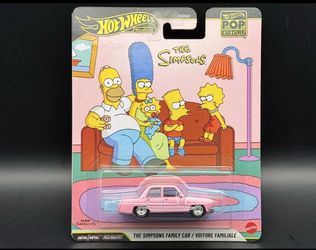 Hot Wheels Premium The Simpsons Family Car