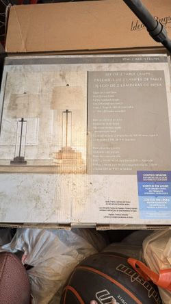 Brand New Lamps In Box