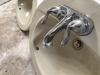 Sink bowl and faucet