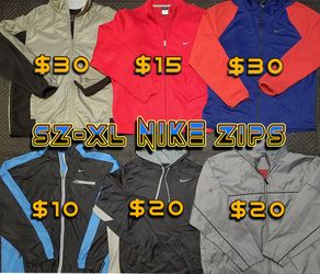 Nike windbreakers sz XL