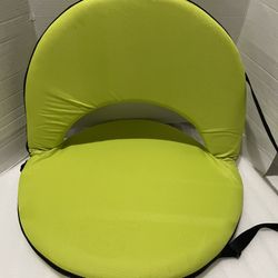 Neon Padded Collapsible Staidium Chair Seat