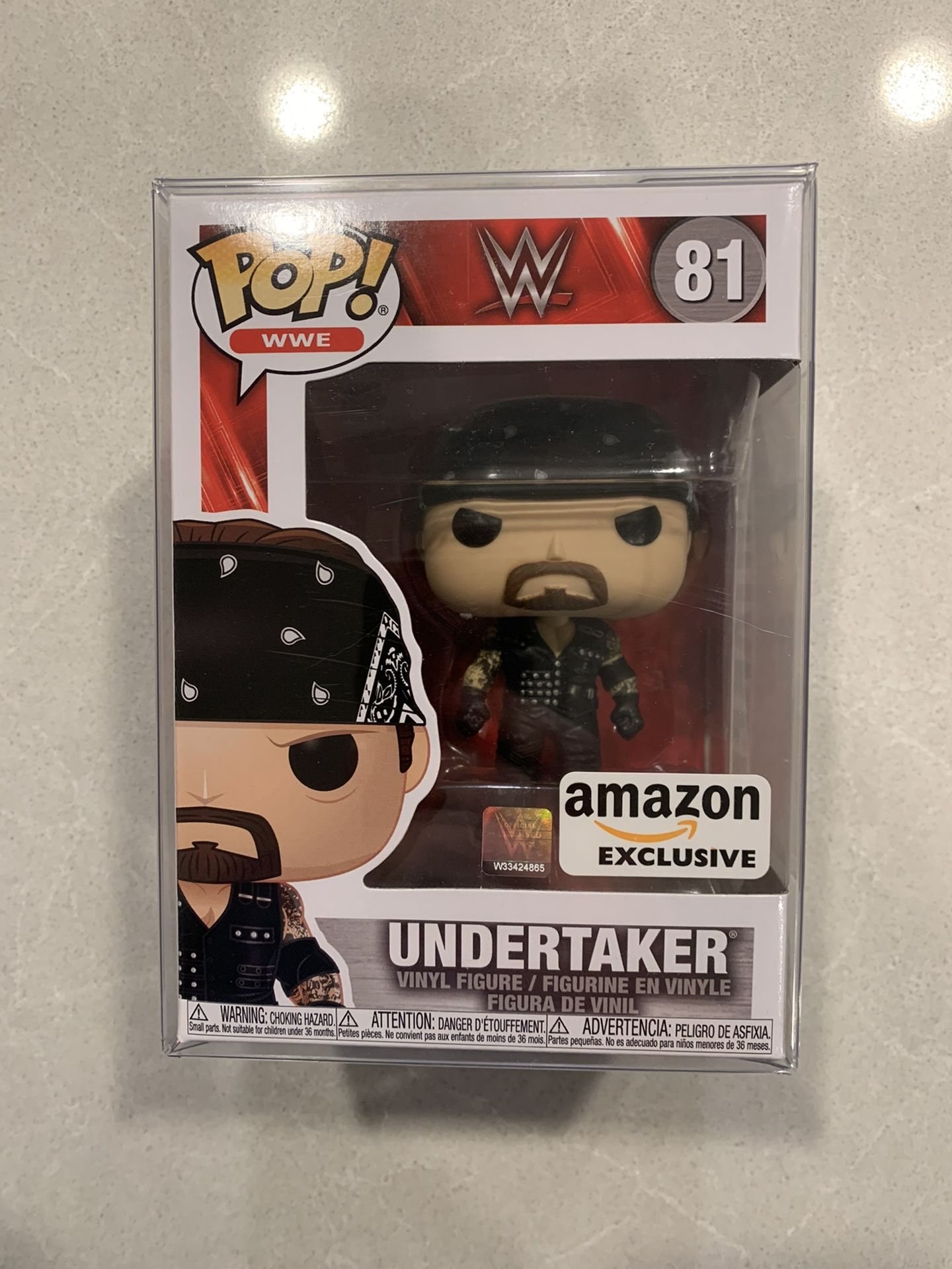 Undertaker & Eddie Guerrero Funko Pop Set *MINT* Amazon Gamestop Exclusive WWE 81 with protectors