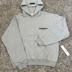 Essentials Hoodie All sizes Available Dark Oatmeal