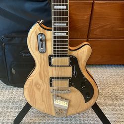 SUPRO “ SILVERWOOD” 60’s Reissue Electric Guitar- 2019  RARE and Near Mint