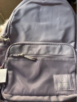 NWT Victoria's Secret PINK Classic Canvas Backpack - Spring Violet (Brand New!)