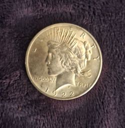 1922 Peace Dollar