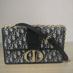 Dior blue oblique bag
