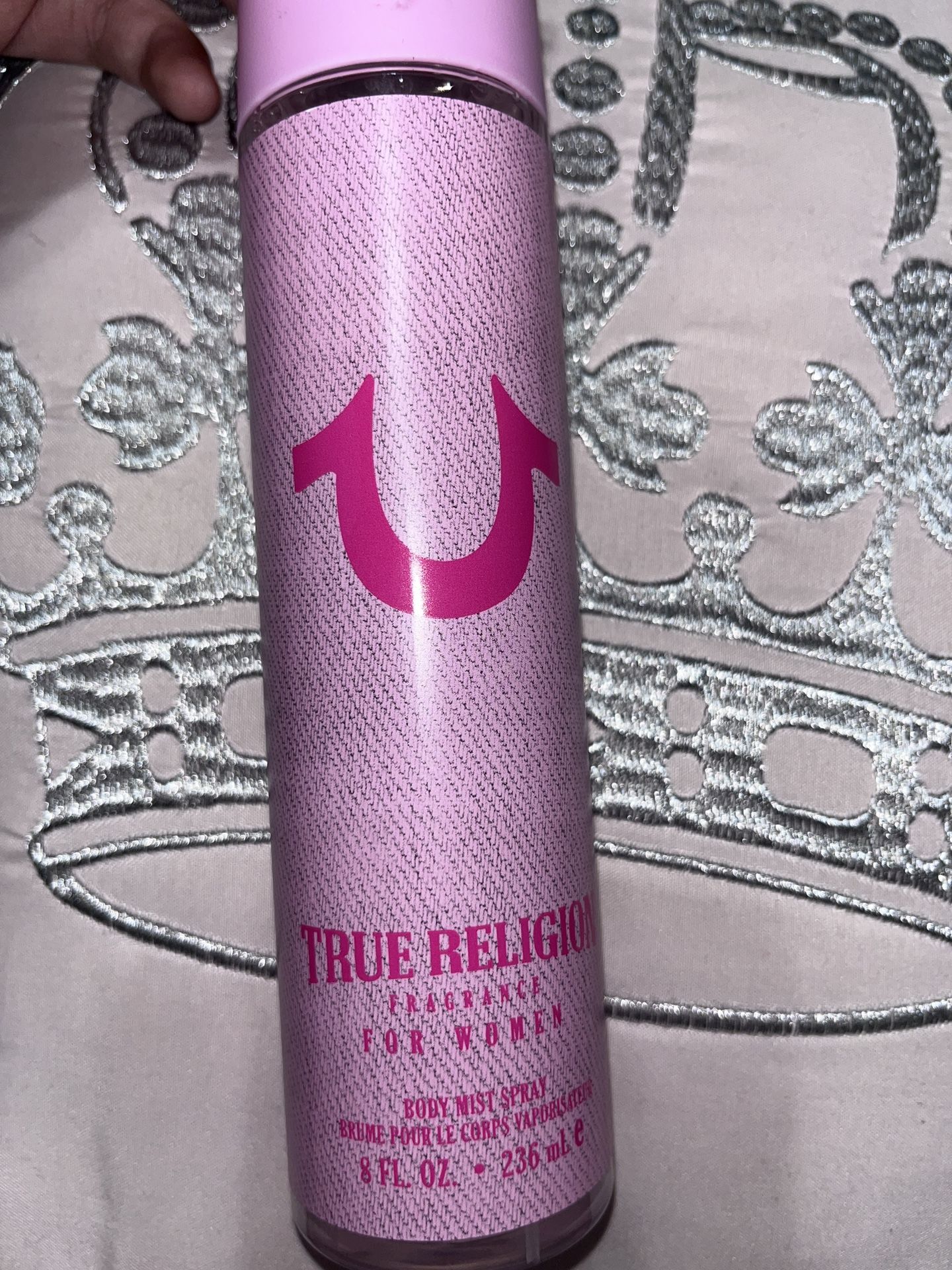 TRUE RELIGION WOMENS PINK BODY MIST