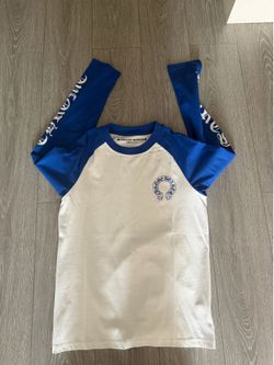 blue chrome hearts long sleeve