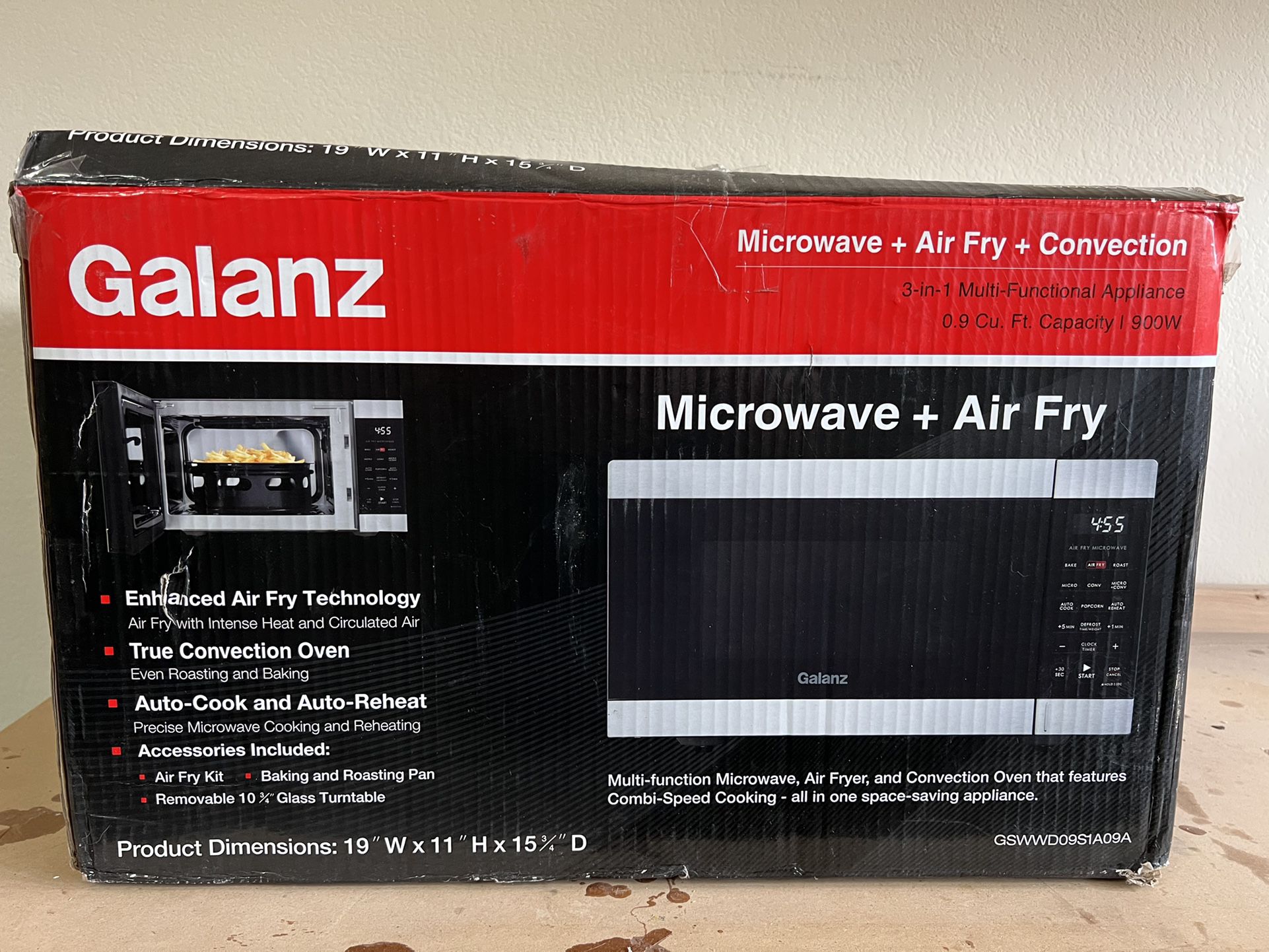 Galanz Air Fryer/microwave/oven for Sale in Durham, NC - OfferUp