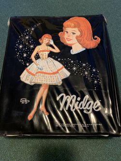 1964 MATTEL Midge doll case
