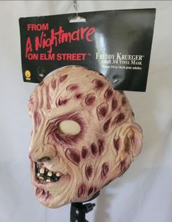 Freddy Krueger Adult 3/4 Vinyl Mask