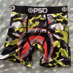 PSD Boxer Green Shark Size L 