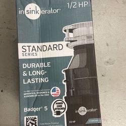 New Garbage Disposal 1/2 HP