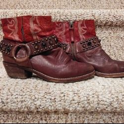 Pre-Loved Women's Size 5 Sam Edelman Leather Boots