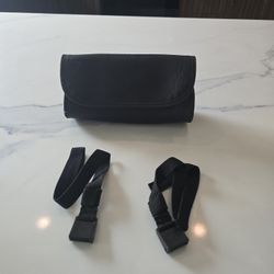 River Road Leather Handlebar Bag For Motorcycle