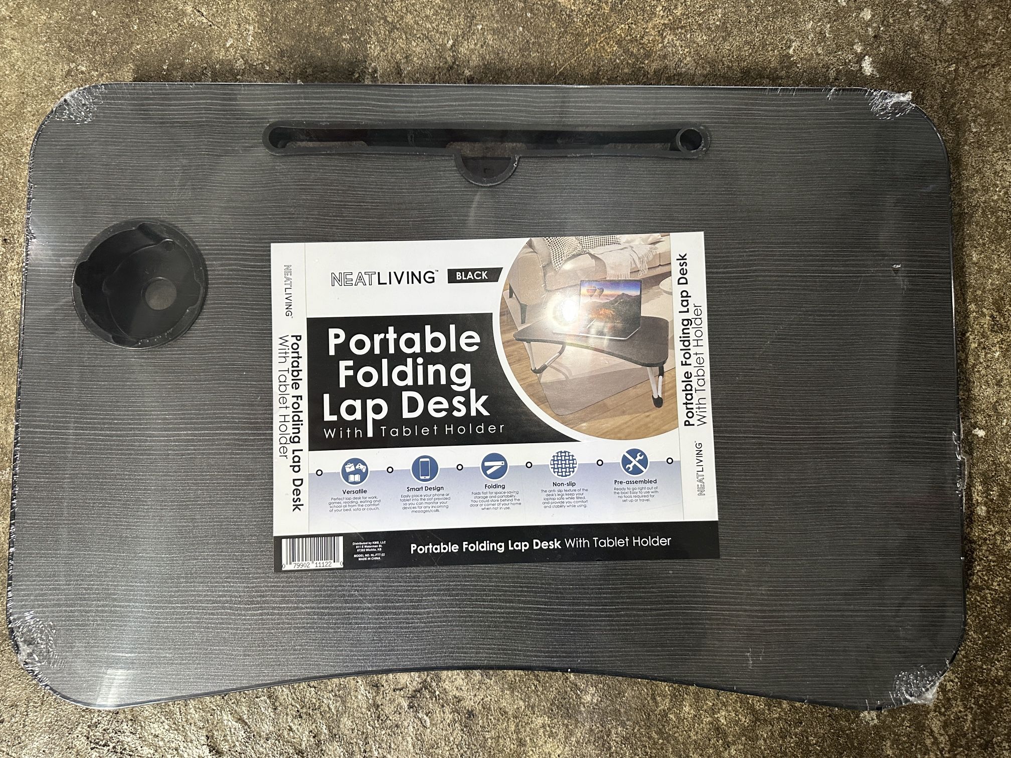 Brand New. Portable Folding Lap Desk.