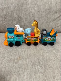 Fisher Price Musical Zoo Train set