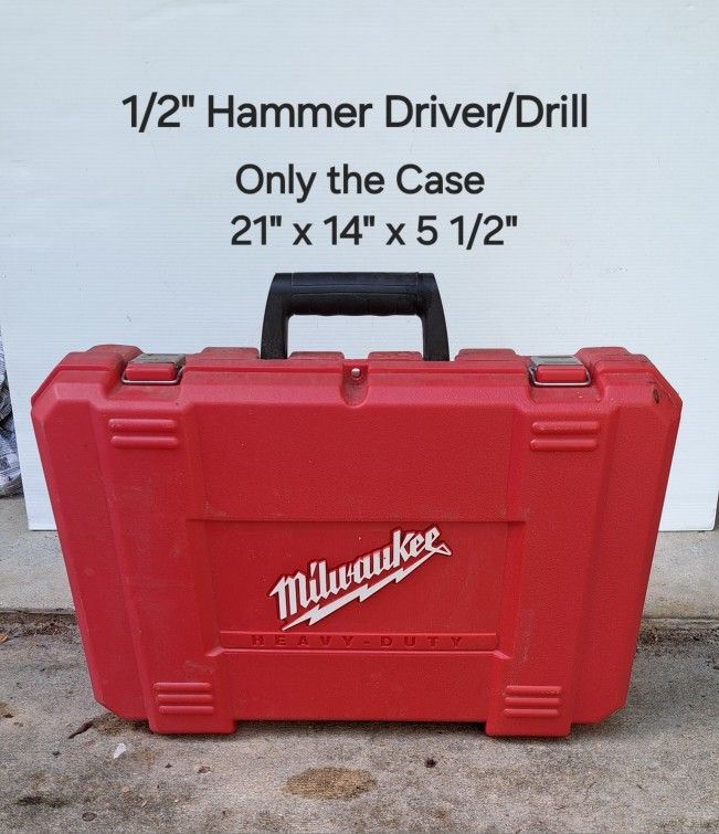 Case Only for Milwaukee 0824- V18 1/2" Hammer Driver/Drill Kit