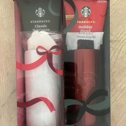 Starbucks Tumbler Set With Lids