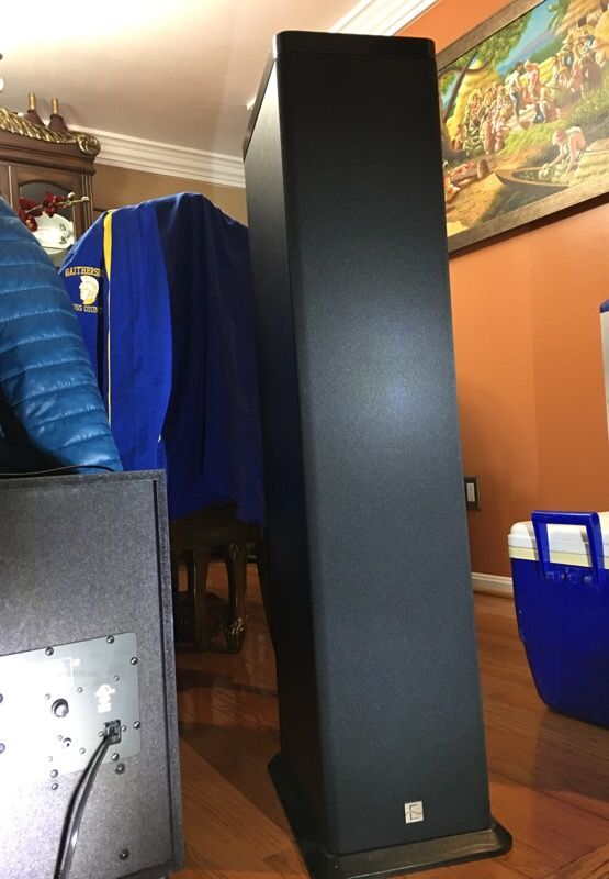 Eosone Rsf 600 tower speakers (pair) and Onkyo subwoofer