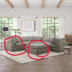 Costco Couch/ottoman