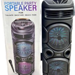 Portable Bluetooth Karaoke Speaker 