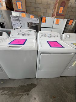 Ge set washer and electric dryer