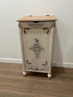 Vintage French Style Cabinet with Lift Top