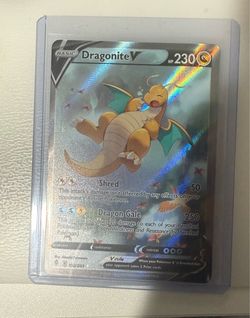 Pokemon TCG SWSH07: Evolving Skies Dragonite V (Alt Art) NM 192/203