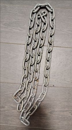 Heavy Duty Steel Link Chain 8ft